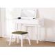 Economic White Gloss Dressing Table , Lady Hotel Contemporary Dressing Table