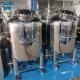 Custom Food Grade 316L Stainless Steel Storage Tank Sanitary Liquid Water Storing Vessel