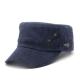Demin Flat Top Vintage Military Hats For Protecting Head 7cm - 9cm Visor Length