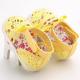Hot selling China style infant Sandals soft-sole Colorful flower yellow baby girl sandals