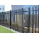 Galvanised 1.2m Tubular Steel Fence Panels Rodent Proof