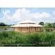 Outdoor Waterproof Luxury Pattaya Glamping Hotel Tents Double Roof Design