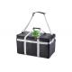 Hot / Cold Thermal Insulated Cooler Bags For Food Delivery Zippered Large Capacity