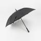 Black Vented Double Canopy Golf Umbrella Windproof With Custom Logo Print