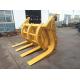 BENE 5ton wheel loader attachment log grapple wood clamp for timber loading