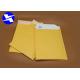 Lightweight Kraft Paper Bubble Mailers Self Adhesive Tape High Frequency Heat Seal