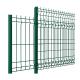Rectangle Hot-Dipped Galvanized Mesh Fence Coated Welded 3D PVC Fencing for Your Benefit