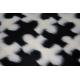 Color clashing plush fabric  1.5m Long Hair Fur Fabric Acrylic Fox Faux Fur