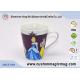 12oz v shape color changing ceramic mug for promotional gifts