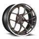 2-piece  19 Forged Rims For Ford Mustang 5x114.3  Yellow Alloy Rims 19 Alloy RIms