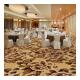 Luxury Banquet Hall PP Wilton Floral Patterned Carpet Woven Carpet In Stock