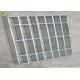 Serrated Bar Drain Trench Cover Twisted Galvanized Steel Grid Grating Stair