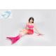 Womens Swimmable Mermaid Tails , Toddler Mermaid Tail For Swimming