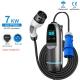 Blue Cee 32a 7kw Portable Ev Charger Level 2 Electric Charger Type 2 With 5m Cable