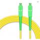 SC/APC To SC/APC Single Mode Simplex LSZH Fiber Optic Cable