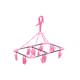 Betterall High End Durable Socks Usage Pink Plastic Hanger Clips