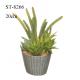 20CM Small Artificial Cactus Succulents Plant Gift Decorative Eco - Friendly