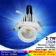 AC230V 4000K 5W 7W led downlight recessed spotlight in white color with high quality