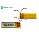 Rechargeable Bluetooth Lithium Polymer Battery 350926 / 3.7V 60mAh LiPo Batteries with UN38.3