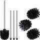 Bathroom Hardware Cleaning A Toilet Brush Rest Room Accessories  Replaceable Head