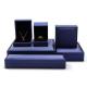 Luxury Wedding Jewelry Ring Storage Gift Box Brushed Leather