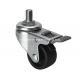 Customization 35kg Threaded Brake Po Caster Wheel 26415-03 for Your Requirements