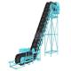 High Incline Angles Scraper Conveyor System For Bulk Material Conveying