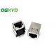 DGKYD59211118HWA3D7Y1027 10 Pins Single Port  TAB UP RJ45 Modular Connector With PA46 Housing