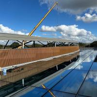 Custom Curved Glass Curtain Wall Aluminum Alloy Glass Panel Curtain Wall