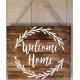 Home Decor Personalized Family Welcome Signs 40 X 40 Cm ODM / OEM Service