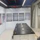 Horizontal Structure Chemical Fume Hood Laboratory Fume Cupboard With Scrubber - Efficient LED Lighting