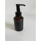 Eco Friendly Glass Lotion Bottles With Pump Silk Screen Printing Surface