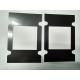 Fashion Black Die Cut  Products Protective Film 0.15MM / 0. 5MM Thickness For Metal Protect