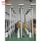 6m fire tender mounted pneumatic telescopic light mast tower for fire truck-pan tilt unit-remote control