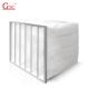 F5 Efficiency Cleanroom Air Filter , 1000m3/h Synthetic Pocket Air Filter