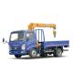 4ton Mini Hydraulic Straight Boom Crane With 6.8 T.M Rated Lifting Moment