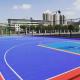 Customized Color PP Tiles Sports Flooring For Outdoor Sport Courts