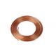 C11000 Electrolytic Copper Straight Pipe Round Shape Customized Length