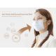 Dust Proof Disposable Face Mask , 3 Ply Non Woven Face Mask Humidity Resistant