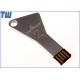 Stainless Steel Triangle Key USB Drive 64GB Thumbdrive Disk Memory