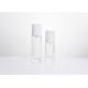 Cosmetic Packaging 30&50ML  Essential Clear Glass Fine Mist Pump Bottle with Overcap High Quality Supplier