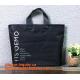 reusable soft loop handle plastic bags,PP Plastic Bags with Soft Loop Handle, Square Bottom,ecofriendly biodegradable so