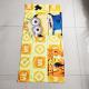 For Kids Custom Yellow people Logo Digital Reactive Printing Character Cartoon Bath Funny Beach Towels