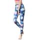 CPG Global Women's Gyg Legging Sport Running Pants Yoga  Starry Blue Print  Slim Fit HK27