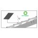 Residential Silver PV Mounting Systems / Solar Panel Roof Mounting Systems