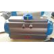 rotary pneumatic actuators with rack and pinions compact pneumatic actuator