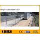 6 Gauge American Temp Chain Link Fence Fabric 6 Ft X 8 Ft Perimeter Patrol Panels