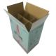 6 Bottle Wine Shipper Round Box Packaging Made Of Recyclable Paper Material Structure
