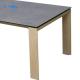 900mm Modern Ceramic Top Round Dining Table With Smooth Surface DT-1009-180
