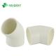 UV Protected ASTM Sch40 PVC Pipe Fitting 45 Degree Elbow for Water Supply Made of Material